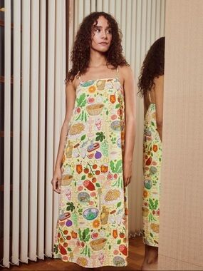 Karen Mabon Antipasti Sleep Dress Organic Cotton | medium